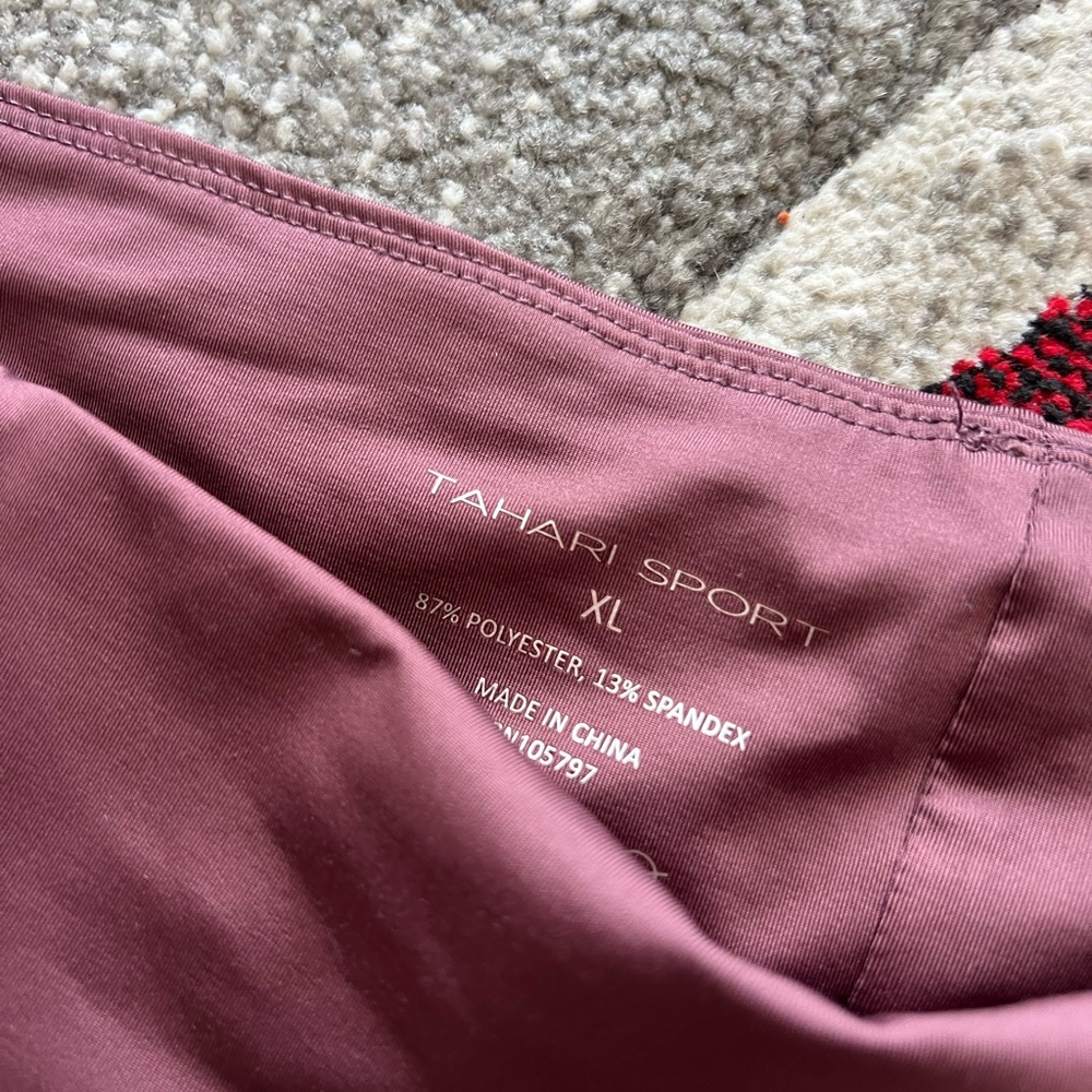 Tahari Sport Performance Workout Leggings - Picture 2 of 3